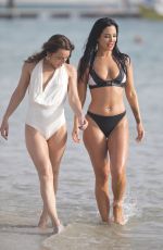 TULISA CONTOSTAVLOS in Bikini at a Beach in Dubai 03/19/2016
