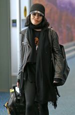 VANESSA HUDGENS at Vancouver International Airport 02/29/2016