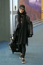 VANESSA HUDGENS at Vancouver International Airport 02/29/2016