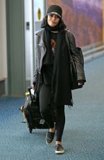 VANESSA HUDGENS at Vancouver International Airport 02/29/2016