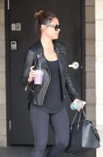 VANESSA LACHEY Leaves Heart and Hustle Gym in West Hollywood 03/02/2016