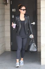 VANESSA LACHEY Leaves Heart and Hustle Gym in West Hollywood 03/02/2016