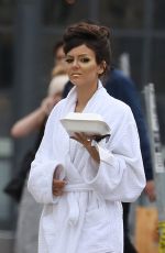 VICTORIA JUSTICE on the Set of 