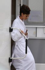 VICTORIA JUSTICE on the Set of 