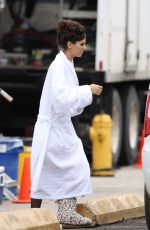 VICTORIA JUSTICE on the Set of 