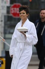 VICTORIA JUSTICE on the Set of 
