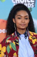 YARA SHAHIDI at Nickelodeon’s 2016 Kids’ Choice Awards in Inglewood 03/12/2016