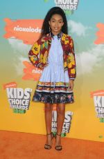 YARA SHAHIDI at Nickelodeon’s 2016 Kids’ Choice Awards in Inglewood 03/12/2016
