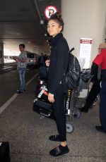 ZENDAYA COLEMAN at Los Angeles International Airport 03/10/2016