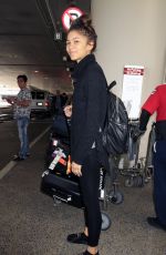 ZENDAYA COLEMAN at Los Angeles International Airport 03/10/2016