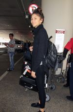ZENDAYA COLEMAN at Los Angeles International Airport 03/10/2016