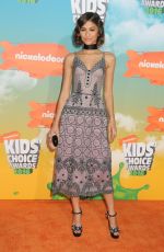 ZENDAYA COLEMAN at Nickelodeon