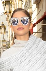 ZENDAYA COLEMAN Laves Her Hotel in Paris 03/08/2016