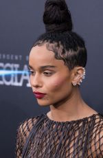 ZOE KRAVITZ at ‘The Divergent Series: Allegiant’ Premiere in New York 03/14/2016