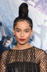 ZOE KRAVITZ at ‘The Divergent Series: Allegiant’ Premiere in New York 03/14/2016
