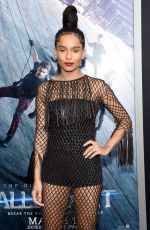 ZOE KRAVITZ at ‘The Divergent Series: Allegiant’ Premiere in New York 03/14/2016