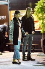 ZOE SALDANA Out and About in Studio City 03/23/2016