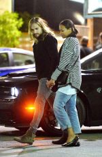 ZOE SALDANA Out and About in Studio City 03/23/2016
