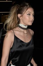  GIGI HADID at Her 21st Birthday Party in West Hollywood 04/28/2016