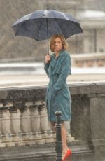 ADELE EXARCHOPOULOS on the Set of 