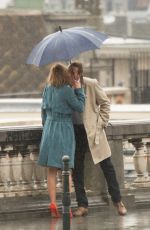 ADELE EXARCHOPOULOS on the Set of 
