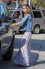 ALESSANDRA AMBROSIO at a Gas Station in Los Angeles 04/19/2016