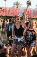 ALESSANDRA AMBROSIO at Coachella Valley Music and Arts Festival, Day 2 04/16/2016