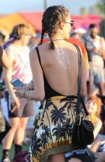 ALESSANDRA AMBROSIO at Coachella Valley Music and Arts Festival, Day 2 04/16/2016