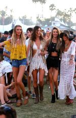 ALESSANDRA AMBROSIO at Coachella Valley Music and Arts Festival, Day Three, 04/17/2016