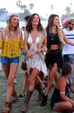ALESSANDRA AMBROSIO at Coachella Valley Music and Arts Festival, Day Three, 04/17/2016