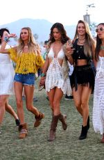 ALESSANDRA AMBROSIO at Coachella Valley Music and Arts Festival, Day Three, 04/17/2016