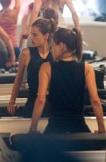 ALESSANDRA AMBROSIO at Yoga Class in Los Angeles 04/10/2016