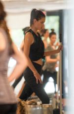 ALESSANDRA AMBROSIO at Yoga Class in Los Angeles 04/10/2016