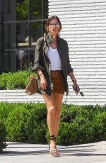 ALESSANDRA AMBROSIO Leaves Gracias Madre in Los Angeles 04/12/2016