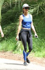 ALESSANDRA AMBROSIO Out Hiking in Los Angeles 04/10/2016