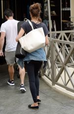 ALESSANDRA AMBROSIO Out in Brentwood 04/08/2016