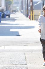 ALESSANDRA AMBROSIO Out in Los Angeles 04/12/2016