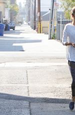 ALESSANDRA AMBROSIO Out in Los Angeles 04/12/2016