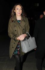 ALEX JONES Leaves BBC Studios in London 03/17/2016