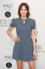 ALEXA CHUNG at Archive by Alexa Launch in London 04/12/2016