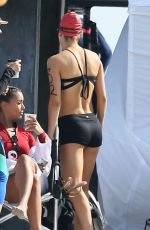 ALEXANDRA DADDARIO on the Set of 