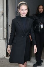 ALICE EVE Leaves Huffpolive Studios in New York 04/11/2016