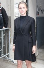 ALICE EVE Leaves Huffpolive Studios in New York 04/11/2016