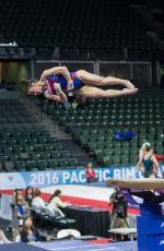 ALY RAISMAN at 2016 Pacific Rim Gymnastics Championships in Everett 04/07/2016
