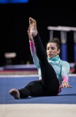 ALY RAISMAN at 2016 Pacific Rim Gymnastics Championships in Everett 04/07/2016