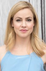AMANDA SCHULL at AOL Studios in New York 04/12/2016