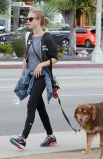 AMANDA SEYFRIED and Finn Out in West Hollywood 04/10/2016