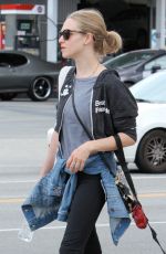 AMANDA SEYFRIED and Finn Out in West Hollywood 04/10/2016