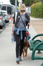 AMANDA SEYFRIED and Finn Out in West Hollywood 04/10/2016