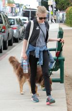 AMANDA SEYFRIED and Finn Out in West Hollywood 04/10/2016